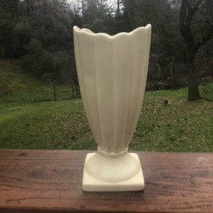 Elegant Cream Vase